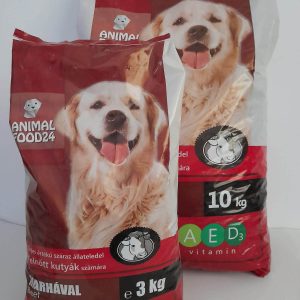 HRANA CAINI ANIMAL FOOD24 VITA/PUI/CARNAT 3 si 10 kg/sac