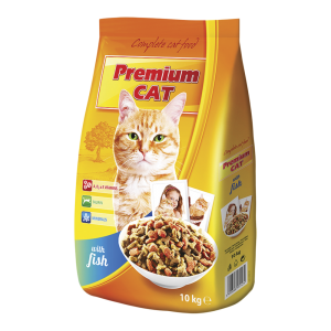 HRANA PISICI PREMIUM CAT PESTE 10 kg/sac