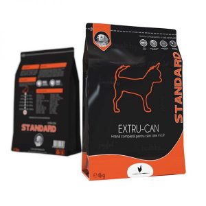 EXTRU-CAN STANDARD 4 kg hrana caini talie mica
